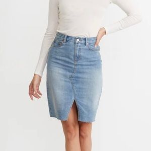 Marine Layer Celine Midi Skirt